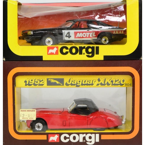 294 - Diecast - a collection ofx10 vintage Corgi and Eligor 1/43 (France) diecast models. All models of Ja... 