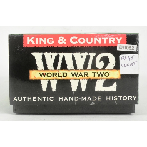 295 - King & Country - x4 original hand painted 1/30 scale soldier figurines ' Churchills Commandos '. Hig... 