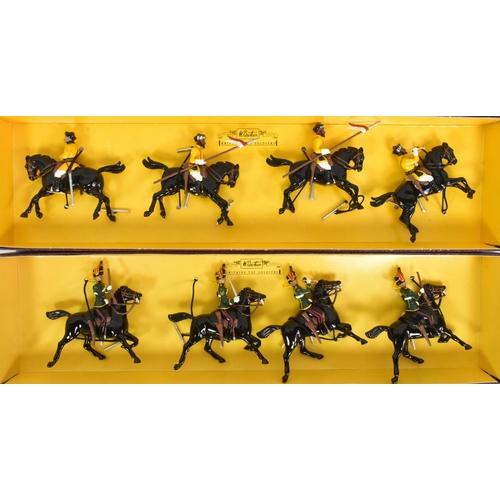 305 - Toy Soldiers - a collection of x7 Britains made hand painted metal toy soldier sets comprising; The ... 