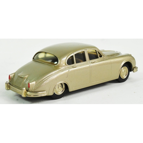 308 - Diecast - x2 diecast model Jaguar cars comprising Grand Prix Models ' Classic 34 ' 1/43 scale 1959 J... 