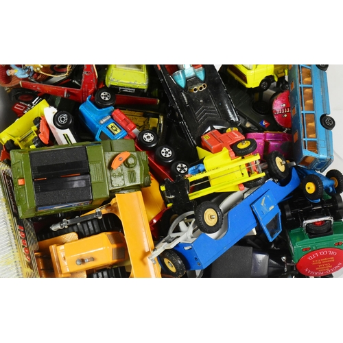 309 - Diecast - a large collection assorted diecast model cars, haulage vehicles, public transport of vari... 