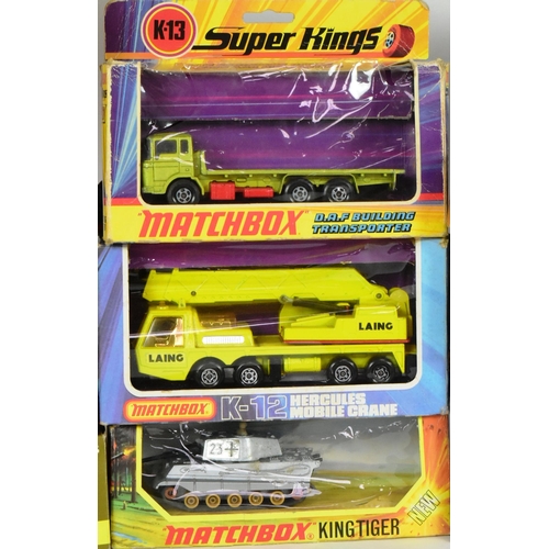 316 - Diecast - a collection of vintage Matchbox diecast models to include; Matchbox Convoy, Matchbox Supe... 