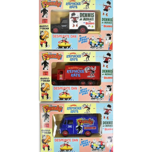 326 - Diecast - a collection of Lledo made Beano themed diecast models comprising Limited Edition 2005 box... 