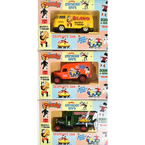 326 - Diecast - a collection of Lledo made Beano themed diecast models comprising Limited Edition 2005 box... 