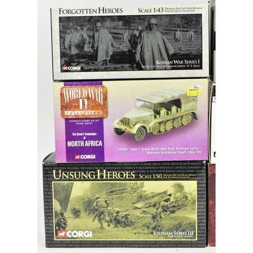 329 - Diecast - a collection of assorted diecast of Military interest to include; Unimax Forces of Valor, ... 