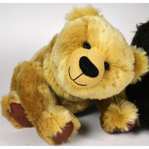 353 - Teddy Bears - a collection of x4 assorted soft toy teddy bears to include a TY Yesteryear classic be... 