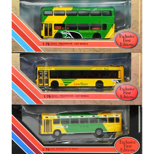 354 - Diecast - a collection of assorted diecast model buses by makers Corgi, EFE Exclusive First Editions... 