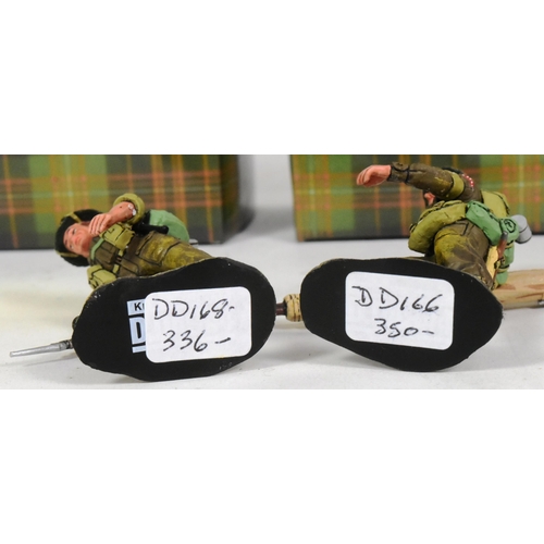 356 - King & Country - x2 original King & Country 1/30 scale hand painted models comprising; DD166 Stretch... 