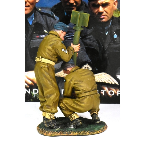 358 - King & Country - x2 original King & Country Air Force series 1/30 scale model soldiers comprising; 0... 