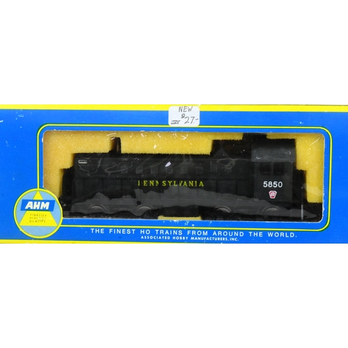 36 - Model Railway - x3 original HO / OO gauge model railway trainset locomotives comprising; AHM (Yugosl... 