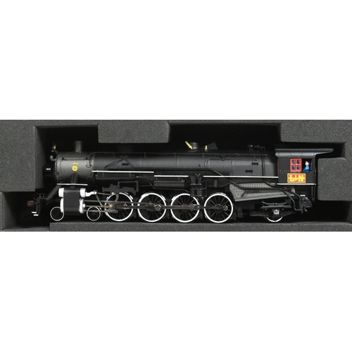 37 - Model Railway - a boxed Bachmann Spectrum HO gauge model railway trainset locomotive No. 81608
 USRA... 