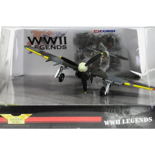 372 - Diecast - x3 Corgi Aviation Archive WWII Legends 1/72 scale diecast models comprising; Westland Lysa... 