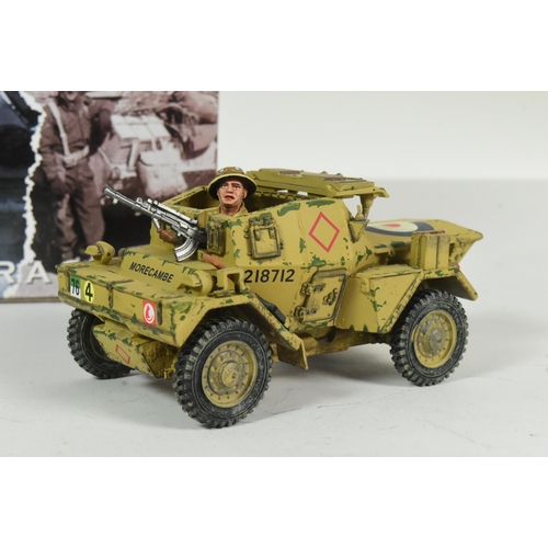 386 - King & Country - an original King & Country 1/30 scale hand painted model No. EA066 Desert Dingo. Hi... 