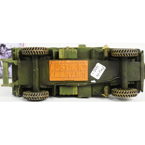 395 - King & Country - an original King & Country 1/30 scale hand painted model No. FOB040 Austin K2 Ambul... 