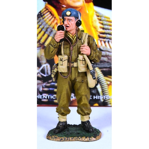 398 - King & Country - x3 original King & Country 1/30 scale hand painted models comprising; RAF025 RAF Kn... 