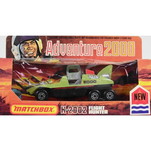 53 - Diecast - x3 vintage 1970s (1976) Lesney made Matchbox ' Adventure 2000 ' boxed diecast models compr... 