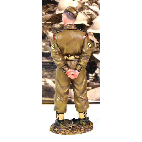 58 - King & Country - x2 original King & Country 1/30 scale hand painted model soldiers comprising; FOB05... 