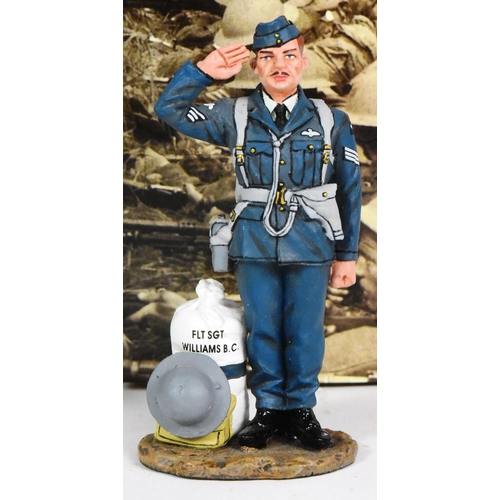 58 - King & Country - x2 original King & Country 1/30 scale hand painted model soldiers comprising; FOB05... 