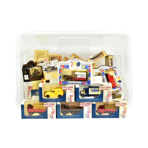 62 - Diecast - a collection of x50 Lledo made boxed diecast model cars. Assorted vintage classic cars, ha... 