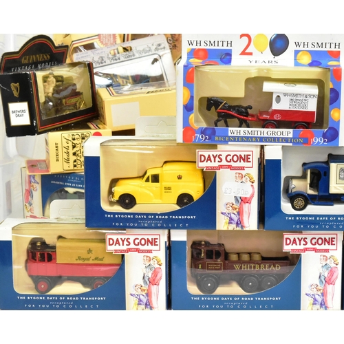 62 - Diecast - a collection of x50 Lledo made boxed diecast model cars. Assorted vintage classic cars, ha... 