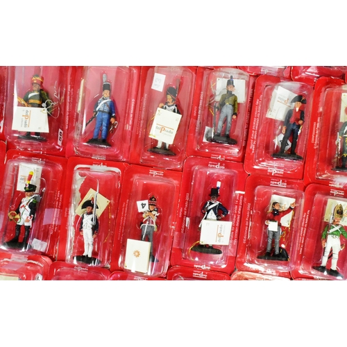 66 - Toy Soldiers - a collection of x50 assorted Del Prado Napoleon at War toy soldiers. The highly detai... 