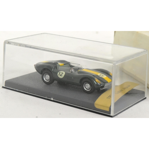 75 - Piccolino - a collection of x9 Piccolino 1/76 scale white metal models of Jaguar car interest to inc... 