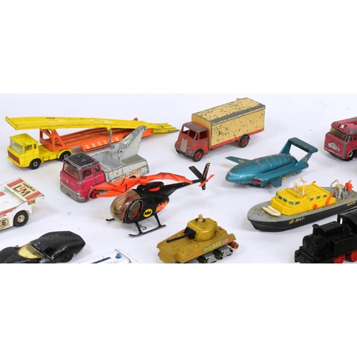 78 - Diecast - a collection assorted vintage diecast models and other vehicles to include; Corgi Major To... 