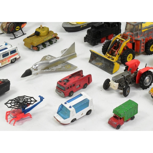 78 - Diecast - a collection assorted vintage diecast models and other vehicles to include; Corgi Major To... 