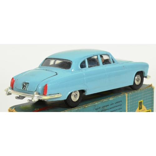 80 - Diecast - an original vintage Triang Spot On diecast model No. 218 Jaguar MK 10 with driver figure, ... 