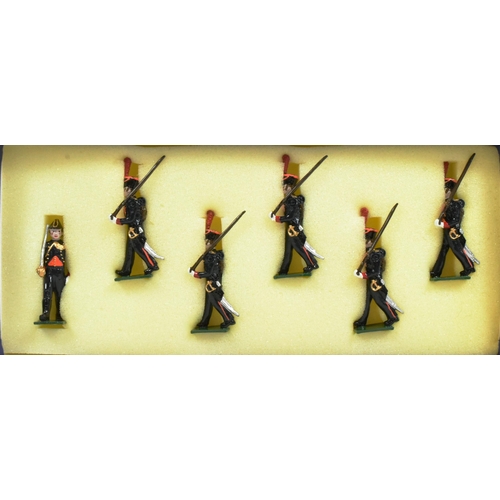 82 - Toy Soldiers - x3 original Marlborough Collectors Models painted metal toy soldiers comprising Royal... 