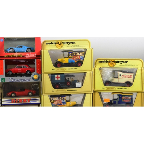 84 - Diecast - a collection of assorted diecast model cars and other vehicles. Largely Matchbox Models of... 