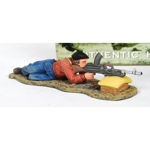 86 - King & Country - an original King & Country 1/30 scale hand painted model No. DD089 French Resistanc... 