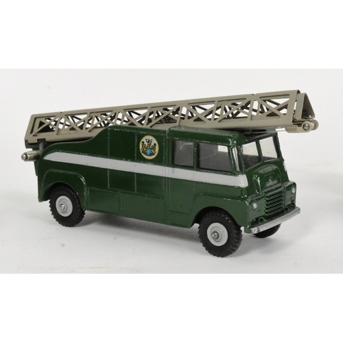 9 - Diecast - x4 original vintage Dinky Toys BBC diecast models comprising; 967 TV Mobile Control Room, ... 