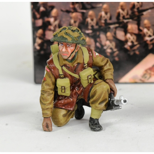 97 - King & Country - an original King & Country 1/30 scale hand painted model set No. BBB002 British Tan... 