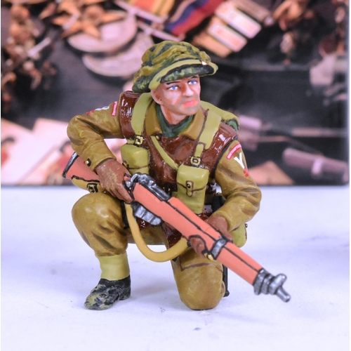 97 - King & Country - an original King & Country 1/30 scale hand painted model set No. BBB002 British Tan... 