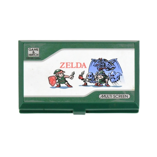 420 - Retro Gaming - a vintage 1980s (1989) Nintendo Game & Watch hand held video game console Zelda. The ... 