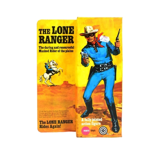 421 - The Lone Ranger - an original vintage 1970s (1973) Marx Toys The Lone Ranger playset action figure. ... 