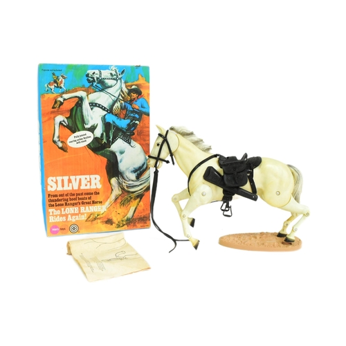 422 - Retro Toys - The Lone Ranger - an original vintage 1970s (1973) Marx Toys ' The Lone Ranger Rides Ag... 