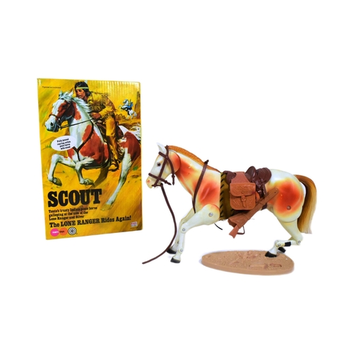 424 - Retro Toys - The Lone Ranger - an original vintage 1970s (1973) Marx Toys ' The Lone Ranger Rides Ag... 