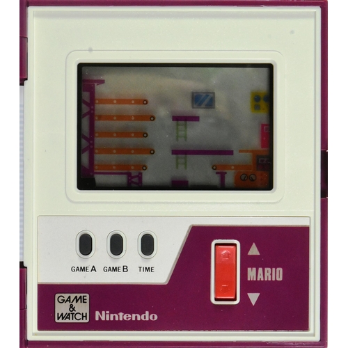 425 - Retro Gaming - a vintage 1980s (1989) Nintendo Game & Watch hand held video game console Mario Bros.... 