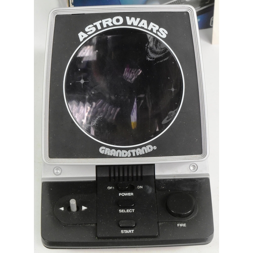 426 - Retro Gaming - x2 vintage tabletop / hand held video game consoles comprising Grandstand Astro Wars ... 