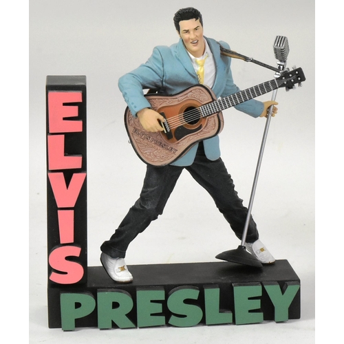 431 - McFarlane Toys - Elvis Presley - a collection of x4 c2000s McFarlane Toys made Elvis Presley diorama... 