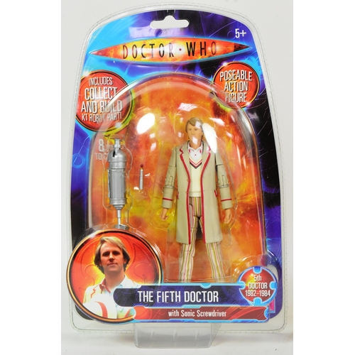 436 - Doctor Who - Character Options / UT Toys - x2 Fifth Doctor action figures, the first being an SDCC S... 