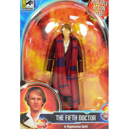 436 - Doctor Who - Character Options / UT Toys - x2 Fifth Doctor action figures, the first being an SDCC S... 