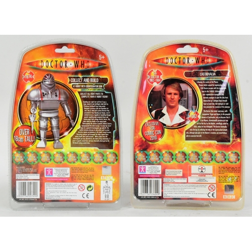 436 - Doctor Who - Character Options / UT Toys - x2 Fifth Doctor action figures, the first being an SDCC S... 