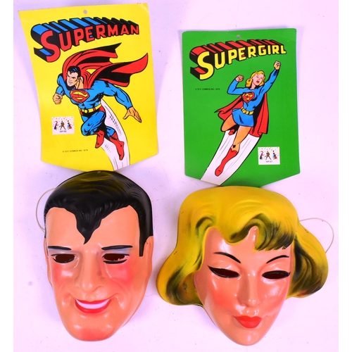 439 - Batman & Superman - a collection of vintage Superman and Batman movie merchandise comprising; Topps ... 