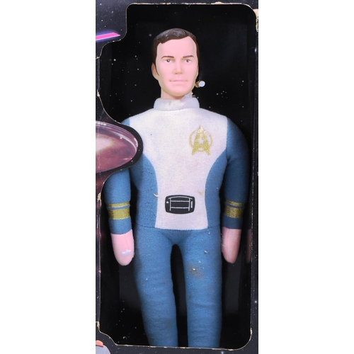 442 - Star Trek - x2 vintage 1970s Knickerbocker Star TRek soft poseable action figures comprising; 0599 C... 