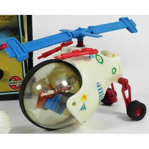 456 - Micronauts - a vintage 1970s Airfix / Mego made Micronauts Hydrocopter. Multi-action battery powered... 