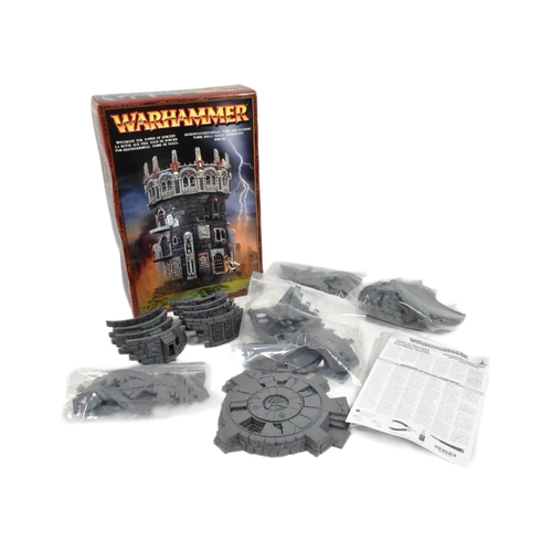 457 - Model kit - a vintage tabletop war gaming set, Warhammer 'Witchfate Tor, Tower of Sorcery' model kit... 