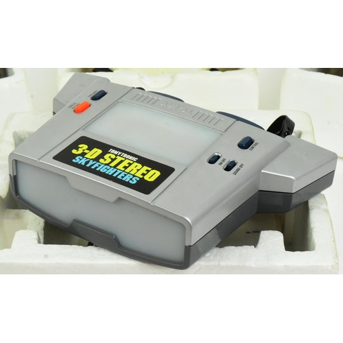 460 - Retro Gaming - x4 vintage 1980s Tomytronic 3D handheld video game consoles comprising; Sky Attack, S... 